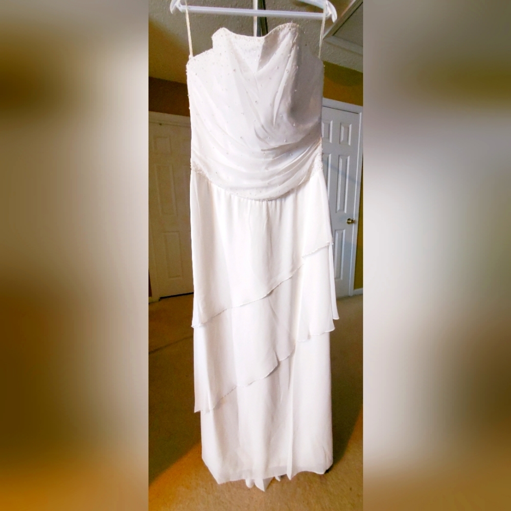 LaBelle Silk Chiffon Wedding Dress